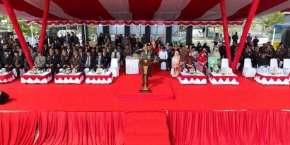 Forkopimda Morowali dan Morowali Utara: Letkol Alzaki, Bersatu Padu Membangkitkan Semangat dalam Perayaan HUT TNI yang Menggemparkan!