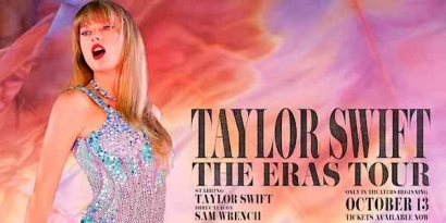 Taylor Swift Pecahkan Rekor Sejarah dengan "Film Konser" Terlaris Pra-Rilis