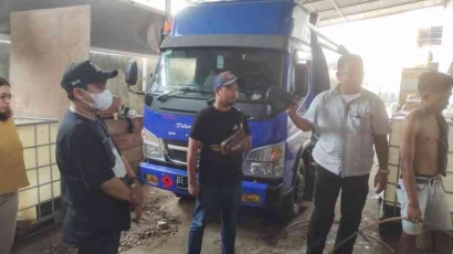 Polda Lampung Bersama Bph Migas RI Bongkar Penimbunan BBM Bersubsidi Milik PT. BMN