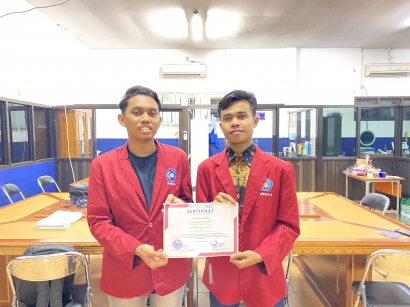 Ikuti Kompetisi PTM Se-Indonesia, 2 Mahasiswa Teknik Mesin Umsida Juara 1