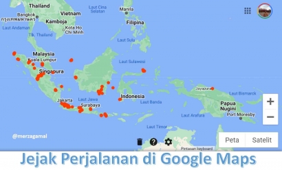 Keuntungan dan Kerugian Rekam Jejak Perjalanan di Timeline Google Maps