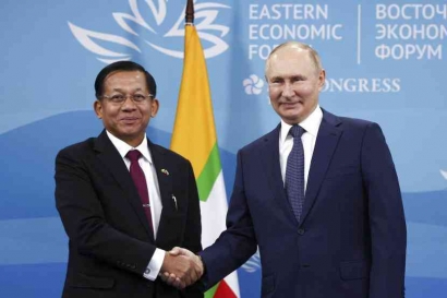 Hubungan Diplomatik antara Junta Militer Myanmar dan Rusia