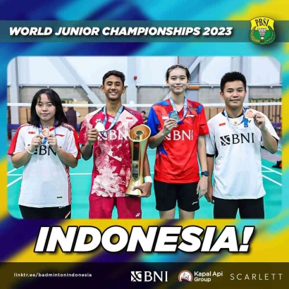 Hasil Lengkap Kejuaraan Dunia Junior Bulutangkis, Alwi Farhan Kumandangkan Indonesia Raya