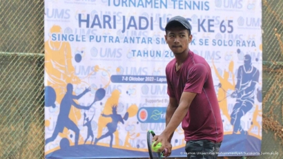 Songsong Harijadi ke-65 UMS, Adakan Turnamen Tenis Lapangan untuk Siswa Se-Solo Raya
