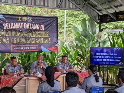 Penguatan Keadilan Restoratif dan Mitigasi Pungli, Dirbimkemas PA Kunjungi Bapas Nusakambangan