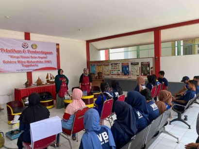 Gandeng BMM Yogyakarta, Rutan Boyolali Gelar Pelatihan Pembuatan Sabun Serbaguna