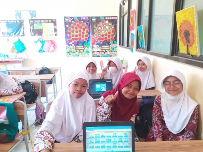 Sosialisasi Perpustakaan Digital SDN 248 Sindangsari Kota Bandung