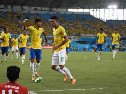 Starting XI Brasil vs Venezuela di Kualifikasi Piala Dunia 2026
