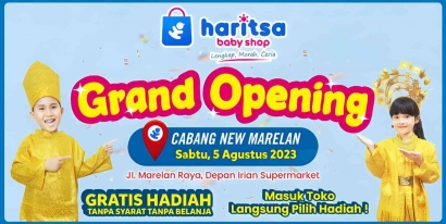 Haritsa Baby Shop Kembali Hadir di Marelan dengan Wajah Baru