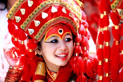 Tradisi Gadis Kumari, Tradisi Menyembah Dewi Hidup dari Nepal