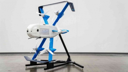 Amazon Mulai Pengiriman Drone (Paket Kilat) di Inggris dalam Waktu Kurang dari 1 Jam