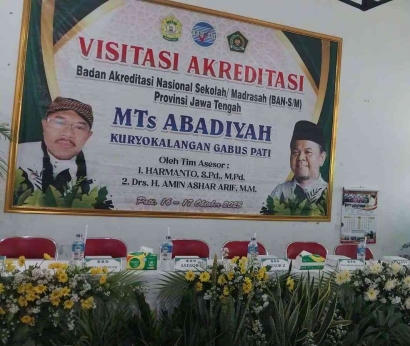 Penilaian MTs Abadiyah Gabus Pati oleh BAN S/M Provinsi Jawa Tengah