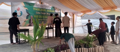 Rangkaian Persiapan Hari Santri Nasional di Yayasan Tarbiyatul Islamiah Orong Kopang Lombok Utara