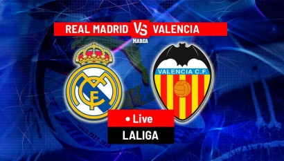 Real Madrid Vs Valencia dan 29 Laga La Liga Lainnya di Bulan November