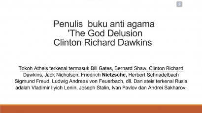 Rerangka Pemikiran Atheis Dawkins (3)