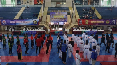 UKM Karate Univ. Pancasila Menggelar Kejuaraan Karate Tingkat Nasional