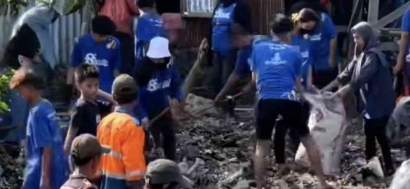 Heboh! Pandawara Group Bersihkan Sungai Tallo Makassar