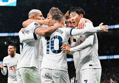 Tottenham Vs Fulham: The Lilywhites Menang 2-0, Son Cetak Gol