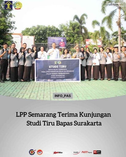 LPP Semarang Terima Kunjungan Studi Tiru Bapas Surakarta