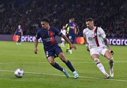 PSG Vs AC Milan: Mbappe Sumbang Gol, Les Parisiens Menang 3-0