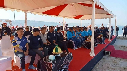 Festival Perairan Kota Baubau 2023, Imigrasi Baubau Turut Hadir Memeriahkan Kegiatan
