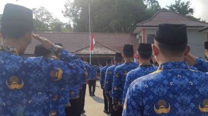 Lapas Pasir Putih Kemenkumham Jateng Ikuti Upacara Peringatan Sumpah Pemuda ke-95 di Nusakambangan