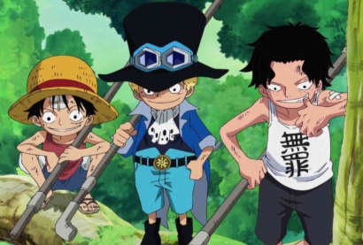 Luffy, Sabo, dan Ace: Tiga Bersaudara yang Mengguncang Pemerintah Dunia