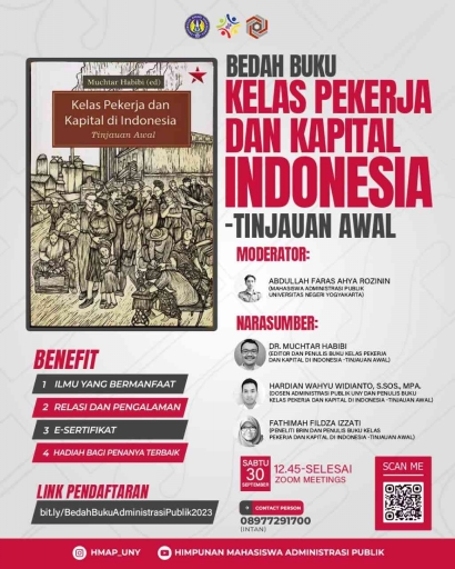 UNY Adakan Bedah Buku Kelas Pekerja dan Kapital Indonesia Daring