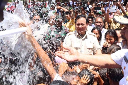 Prabowo Resmikan Sumur di Saat Eropa Hadapi "Kiamat" Air Bersih