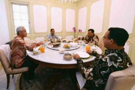 Pesan Simbolik dari Makan Siang Bersama di Istana Merdeka