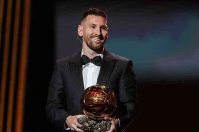 Felicitaciones por el octavo titulo del Balon De Oro, Lionel Andres Messi...