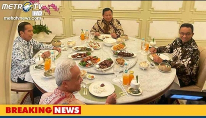 Teater Politik Megawati Jokowi, Prabowo Terpukau