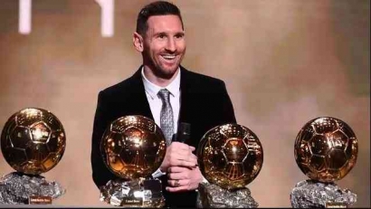 Lionel Messi Raih Ballon d'Or 2023, Bola Emas yang Kedelapan Sepanjang Kariernya