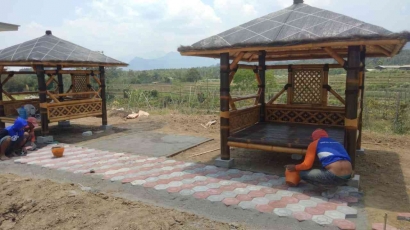 Pengembangan Spot Wisata Bamboo-Construction di Rest Area Pagersari Kecamatan Ngantang Kabupaten Malang