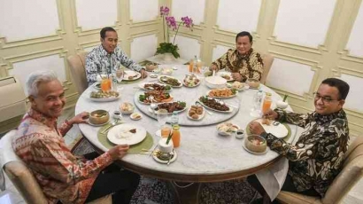 Diplomasi Meja Makan ala Jokowi dan Tafsiran Pesannya