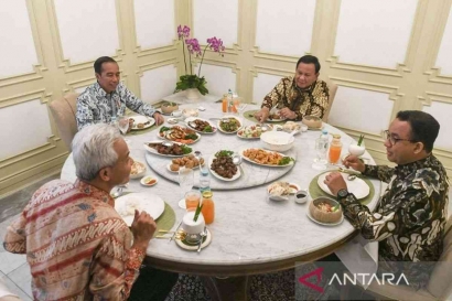 Diplomasi Meja Makan Ala Jokowi: Pilpres 2024 Dalam Suasana Damai dan Keharmonisan