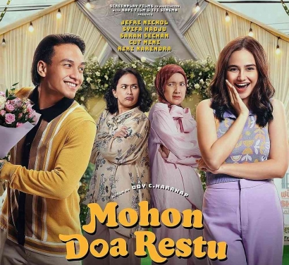 Review Film Mohon Doa Restu: Ketidaksempurnaan dalam Romantisme Keluarga