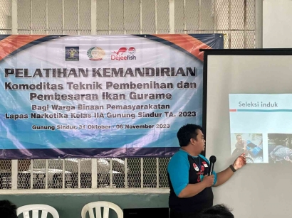 Wow, Lapas Narkotika Gunung Sindur Akan Ekspor Gurame ke Malaysia