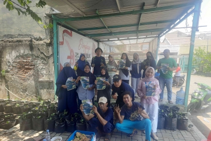 Mahasiswa MSIB Batch 5 DKPP Surabaya Gelar Sosialisasi Good Agriculture Practices