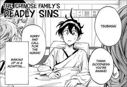 Manga The Ichinose Family's Deadly Sins Resmi Tamat