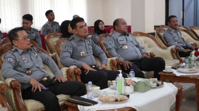 Lapas Semarang Ikuti Webinar APIP dari Inspektorat Jenderal Kumham