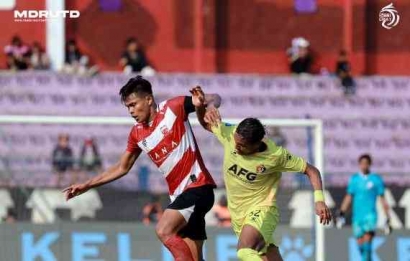 Persik Vs Madura United: Macan Putih Menang 4-0, Flavio Silva Hat-trick