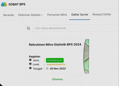 Mudah, Yuk Dapetin Privilege Dengan Mendaftar Mitra Statistik BPS Tahun 2024, Begini Caranya
