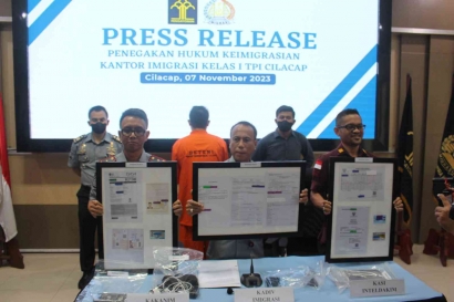 Imigrasi Cilacap Gagalkan Upaya Pemalsuan Paspor Indonesia Oleh WNA