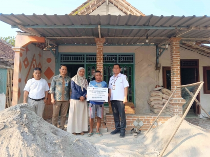 MAI Bantu Perbaiki Rumah Keluarga Miskin di Blora melalui Program Benah Rumah Dhuafa