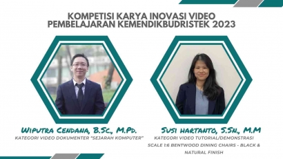 Kreatif dan Inovatif Dua Dosen UPH Menjadi Pemenang Kompetisi Karya Inovasi Video Pembelajaran 2023 dari Kemendikbudristek