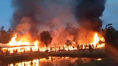 Kebakaran di Emte Resort Ciwidey, Tragedi yang Menggegerkan Pagi Hari