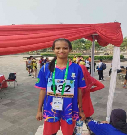 Atletik Putri SMP Karya Nusa Lestari Telen Go Nasional