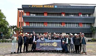 Belajar tentang Kilang, Society of Petroleum Engineers ITS Kunjungi PPSDM Migas