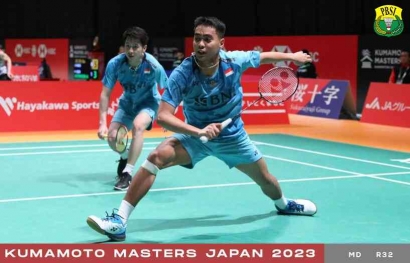 Kevin/Rahmat Melaju ke 16 Besar Japan Masters 2023 Usai Taklukan Pasangan Malaysia